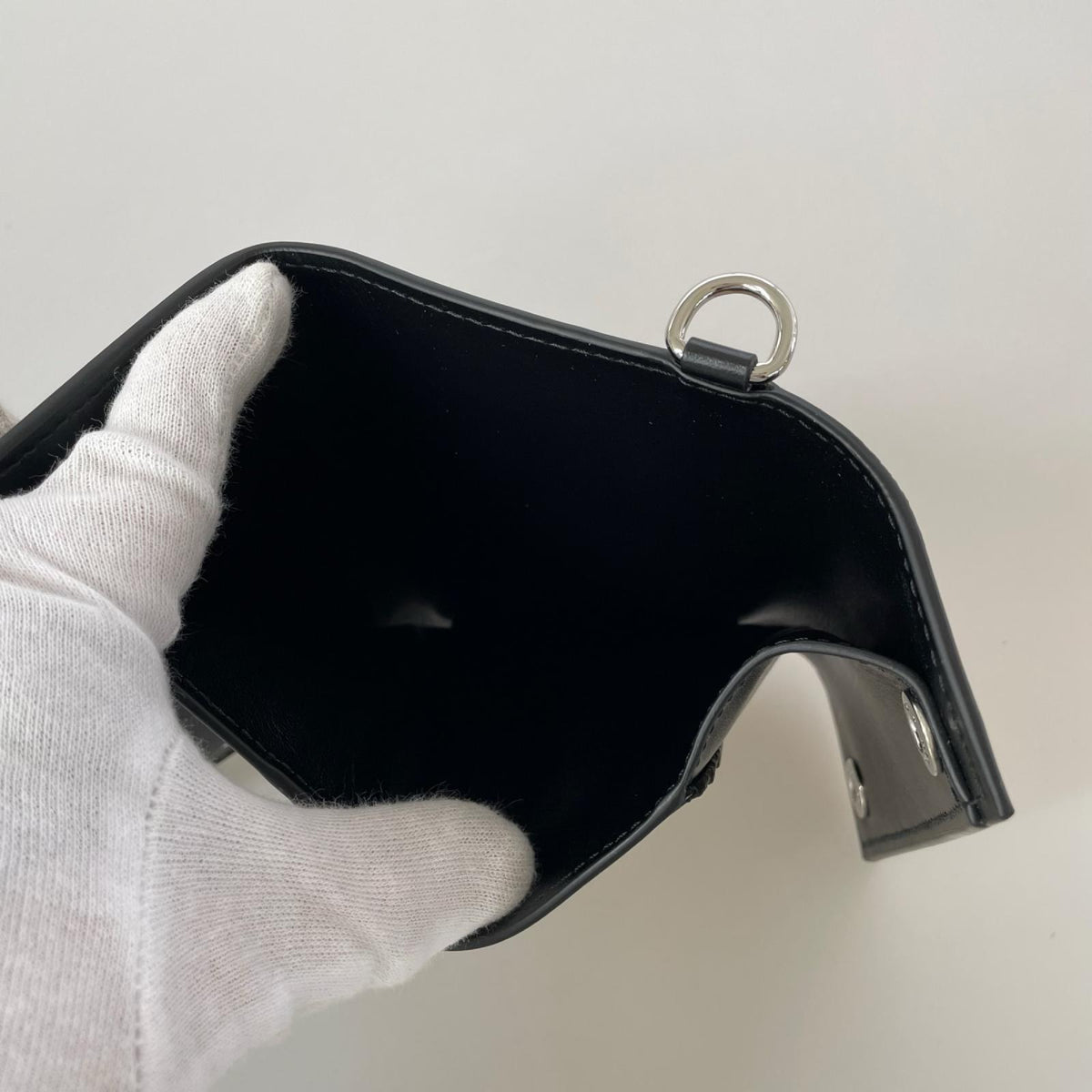 コンパクトウォレット Leather Chain Wallet マルチカラー