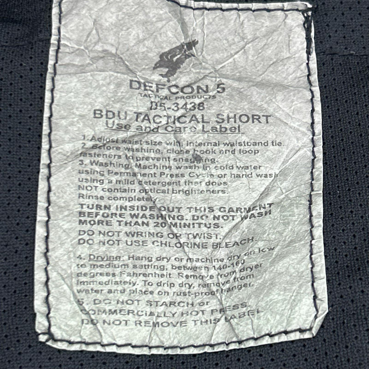 ショートパンツ bdu tactical shorts S ブラック