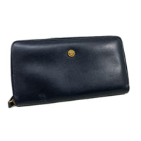 VERSACE レザー長財布 黒