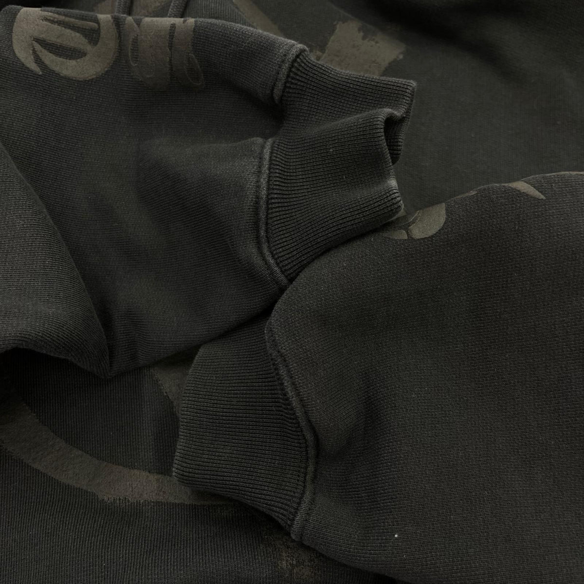 パーカー DOUBLE ANARCHY LOGO HOODIE S S ブラック