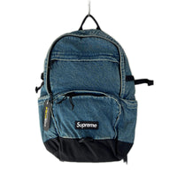 リュック・デイパック Denim Backpack Washed indigo ブルー