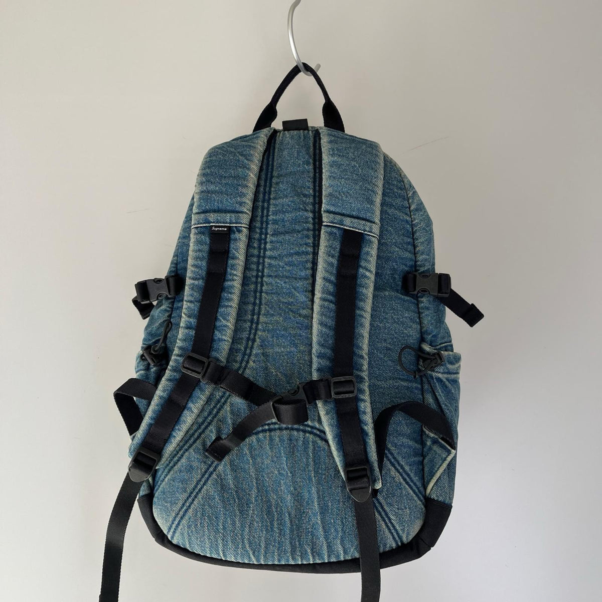 リュック・デイパック Denim Backpack Washed indigo ブルー