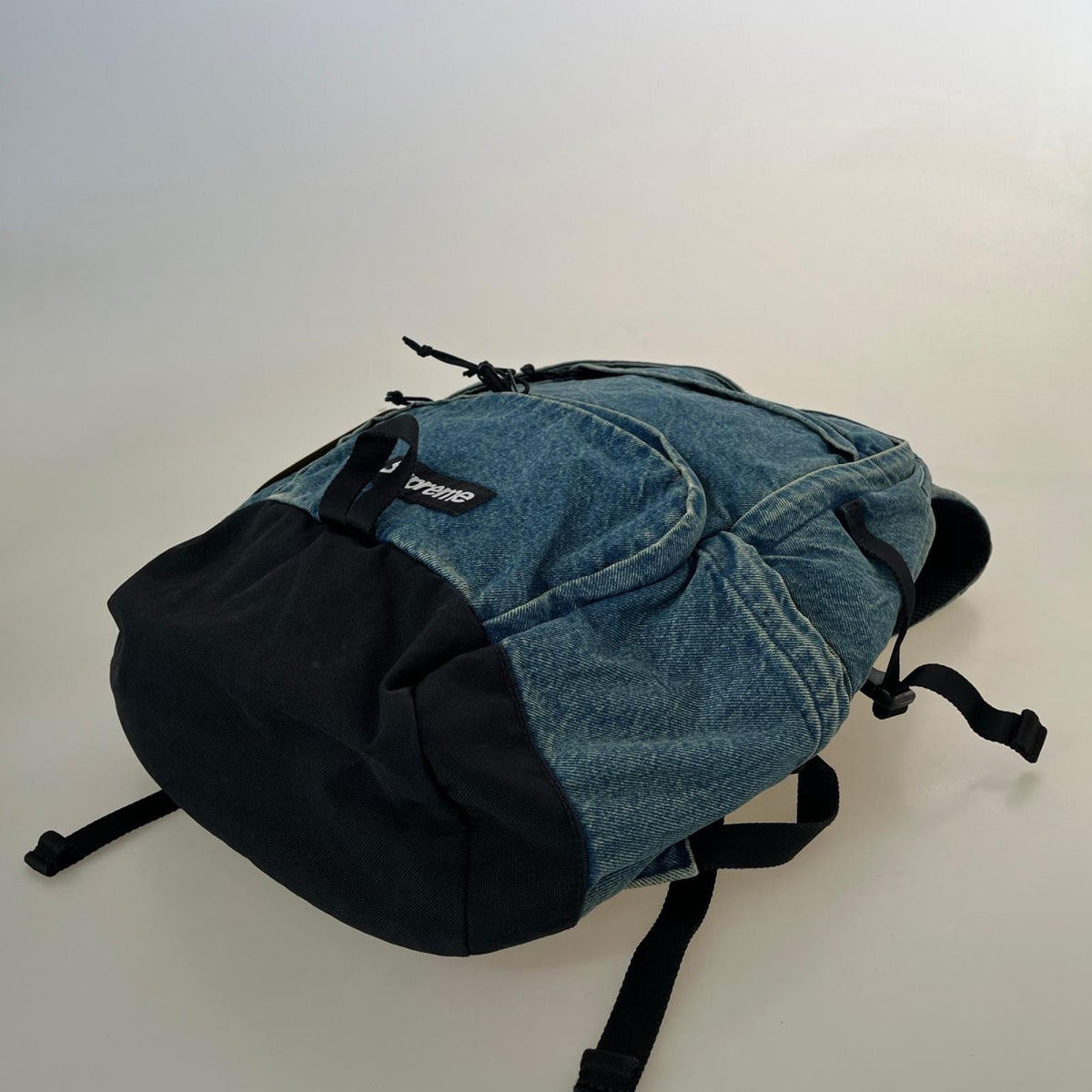 リュック・デイパック Denim Backpack Washed indigo ブルー
