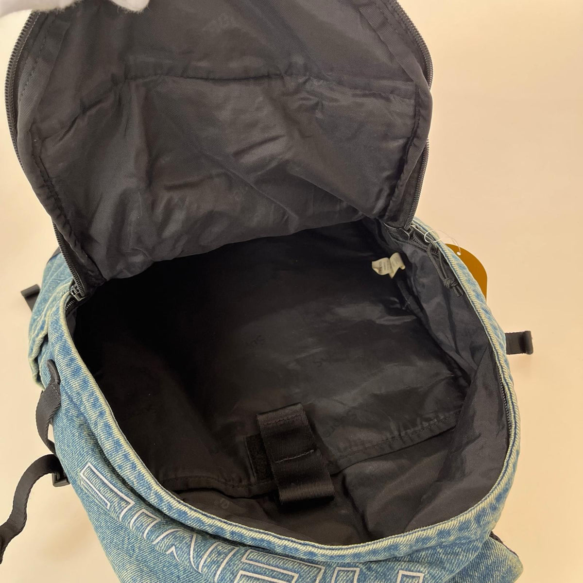 リュック・デイパック Denim Backpack Washed indigo ブルー