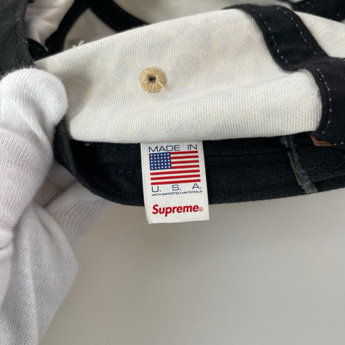 キャップ Supreme 5パネル レオパード