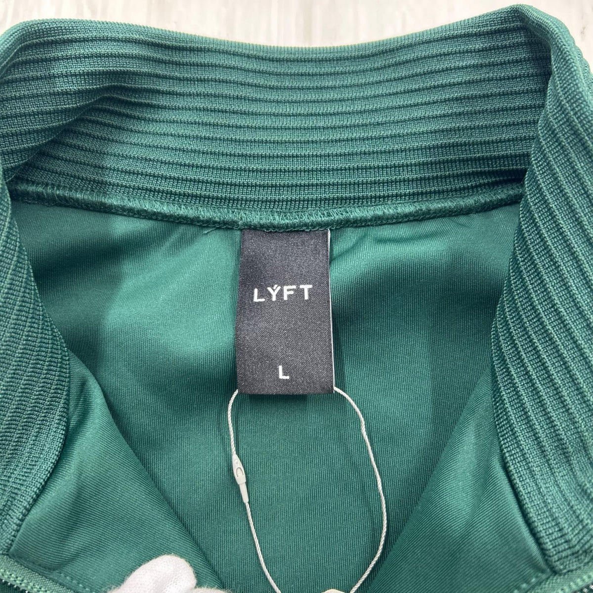 ジャケット LYFT トラックジャケット 緑 L L グリーン