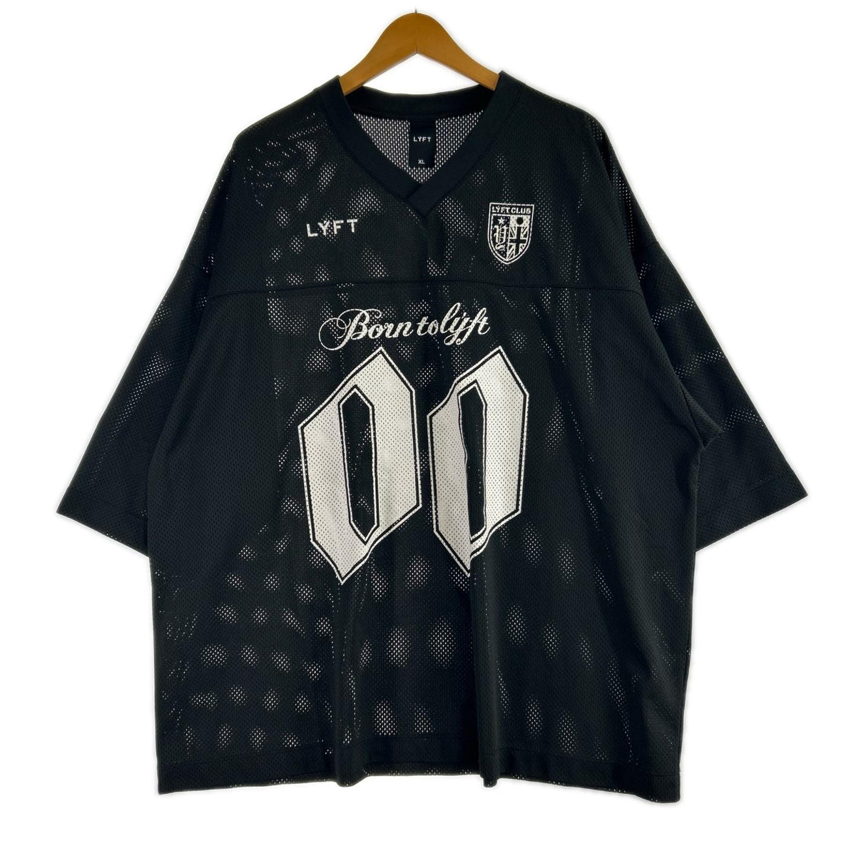 半袖Tシャツ LYFT ゲームシャツ 黒 XL ブラック