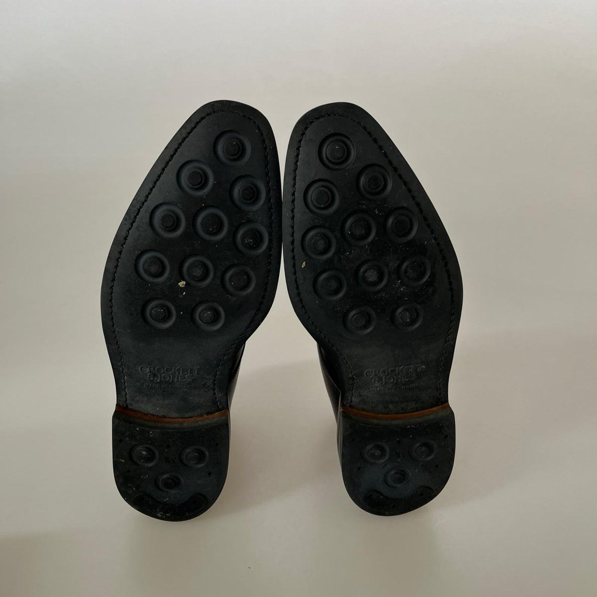 シューズ CROCKETT&JONES ダブルモンクブーツ ブラック ブラック