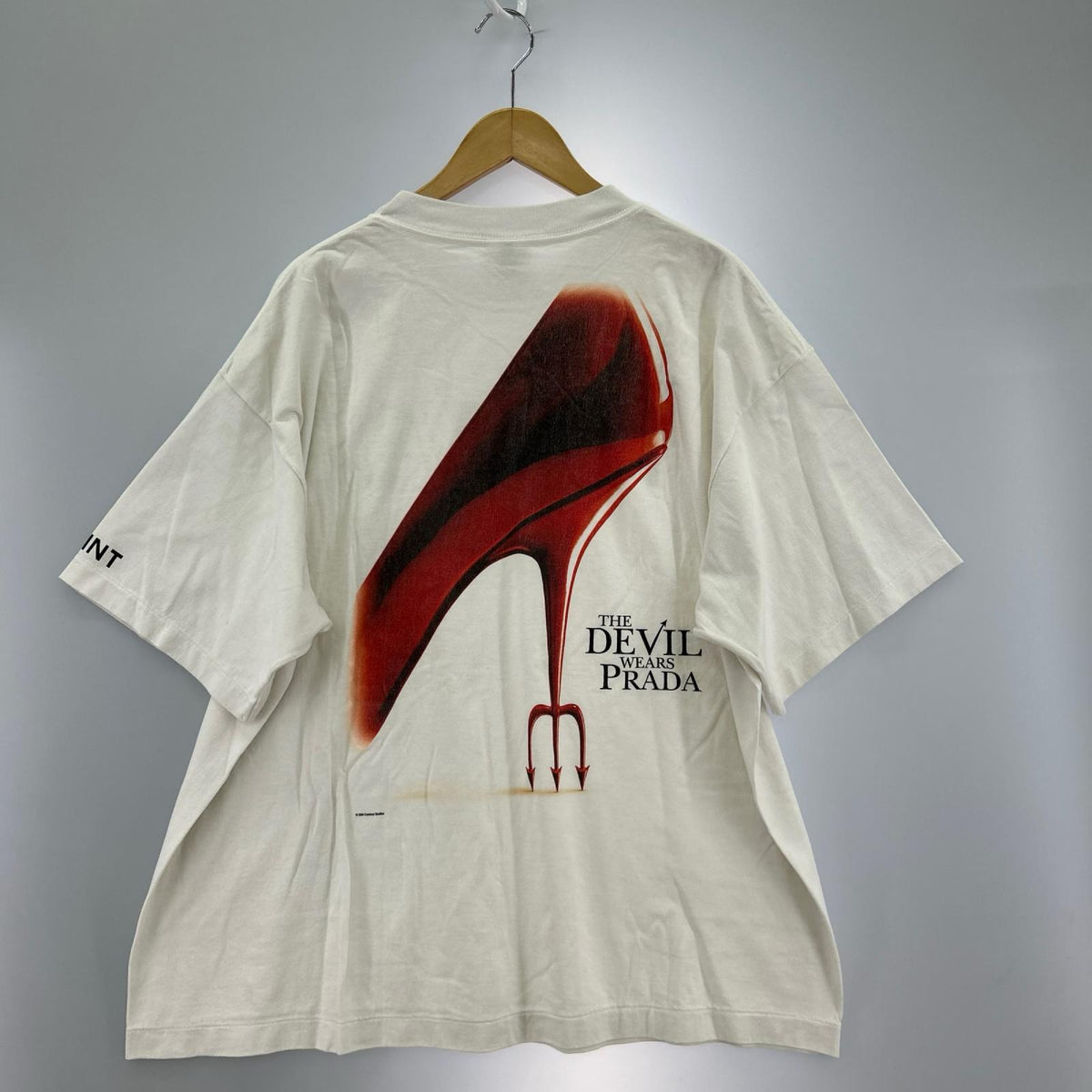 半袖Tシャツ SAINT MICHAEL×プラダを着た悪魔 26AW TDWP_SS TEE / RUNWAY XL ホワイト ホワイト
