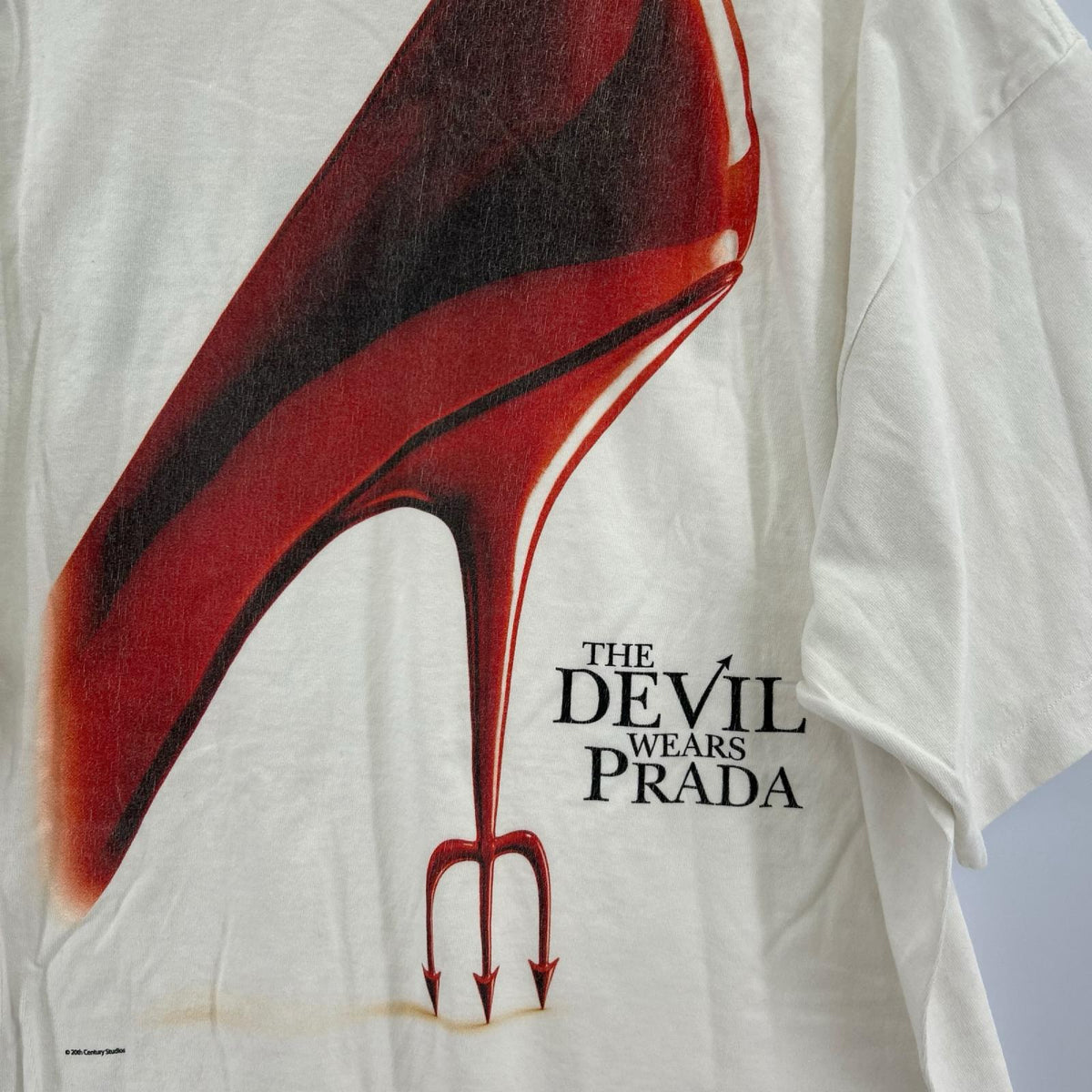 半袖Tシャツ SAINT MICHAEL×プラダを着た悪魔 26AW TDWP_SS TEE / RUNWAY XL ホワイト ホワイト