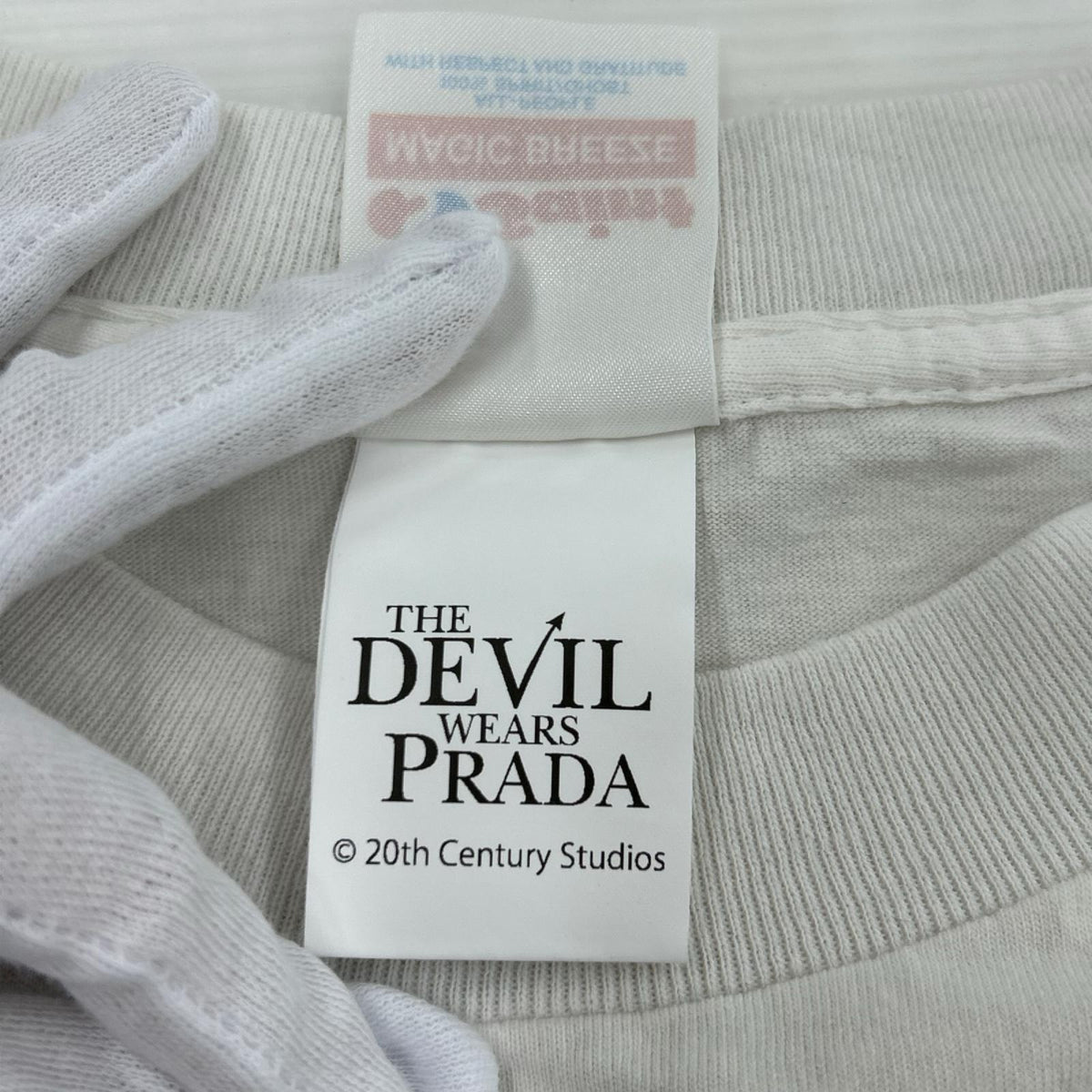 半袖Tシャツ SAINT MICHAEL×プラダを着た悪魔 26AW TDWP_SS TEE / RUNWAY XL ホワイト ホワイト