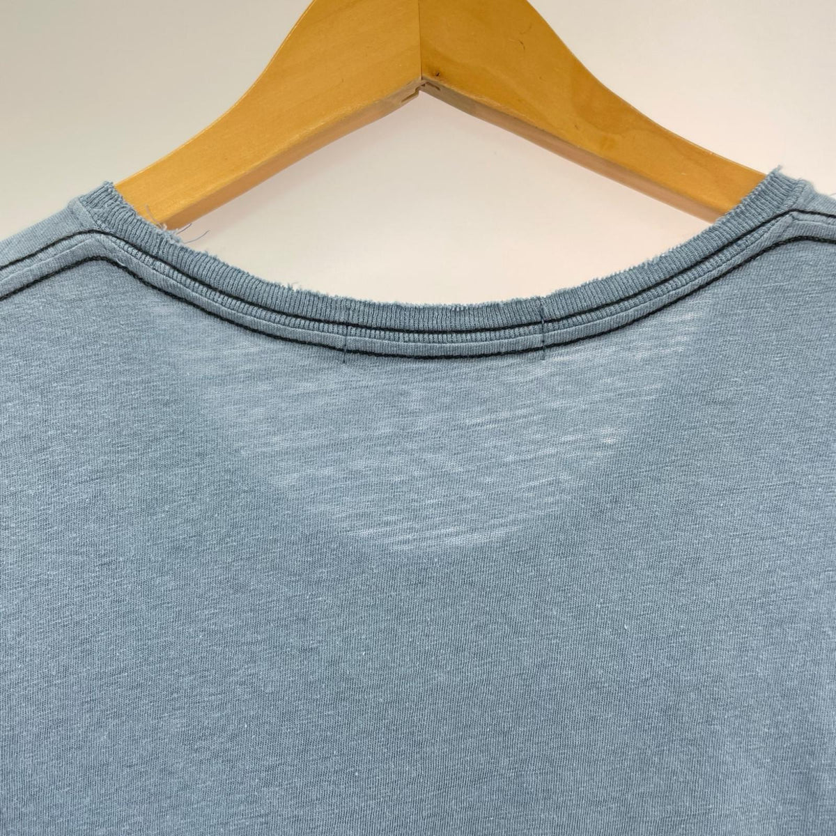 タンクトップ 03SS SCAB期 カットオフ加工 青 M