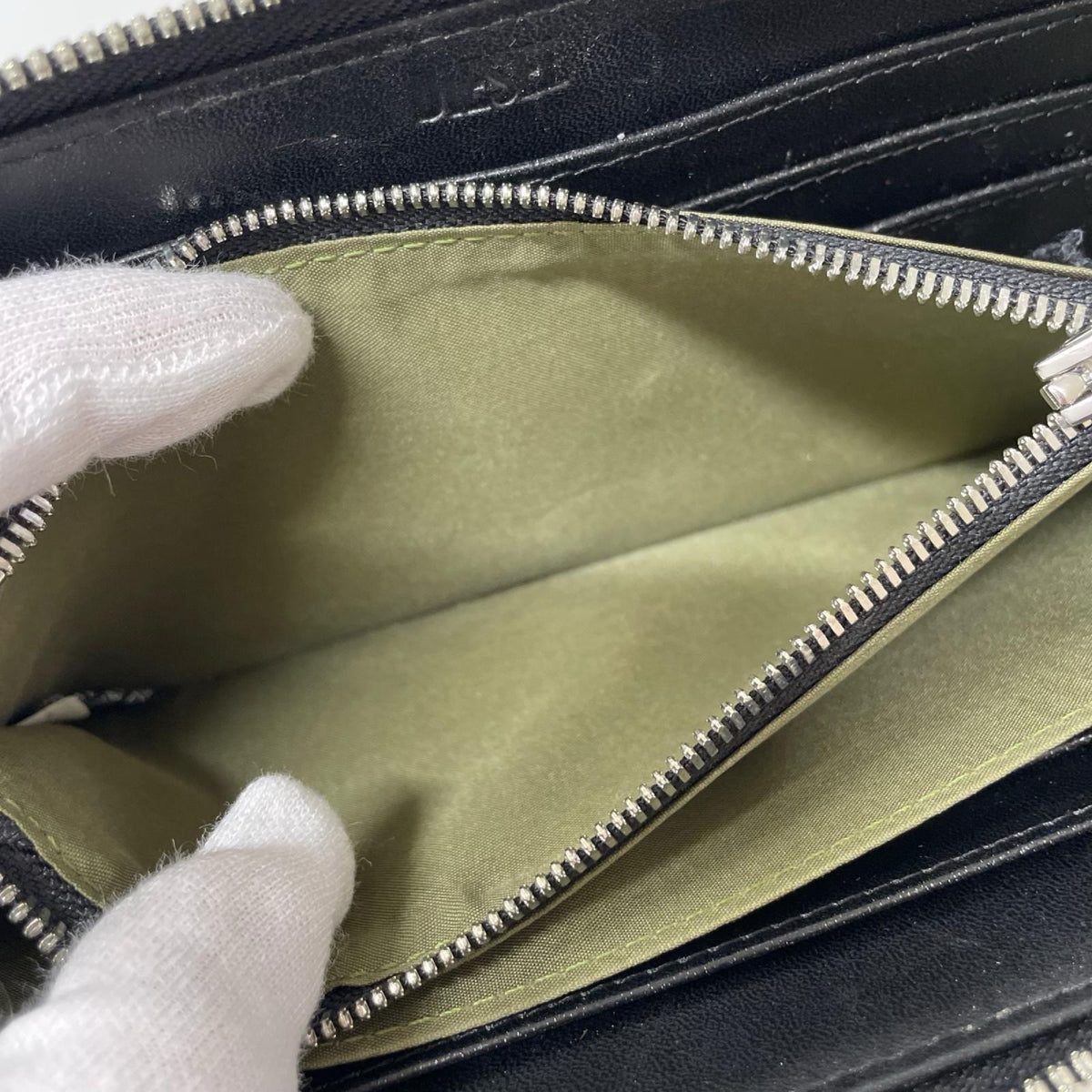 長財布 3D-CONTINETAL ZIP L BLK ブラック