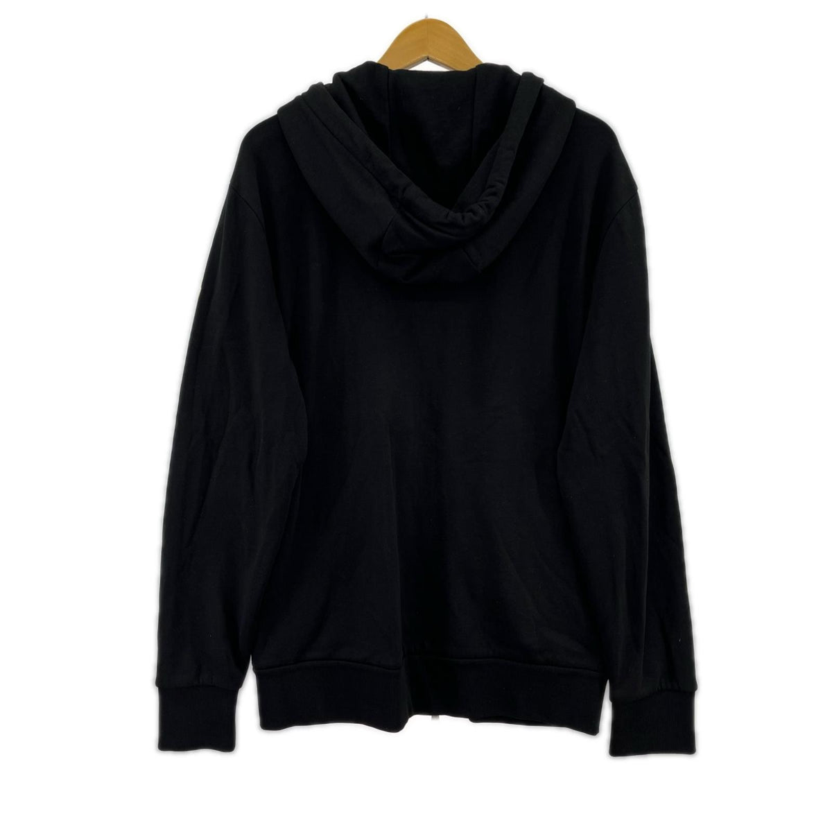 パーカー FELPA APERTA CON ZIP UP HOODIE M ブラック