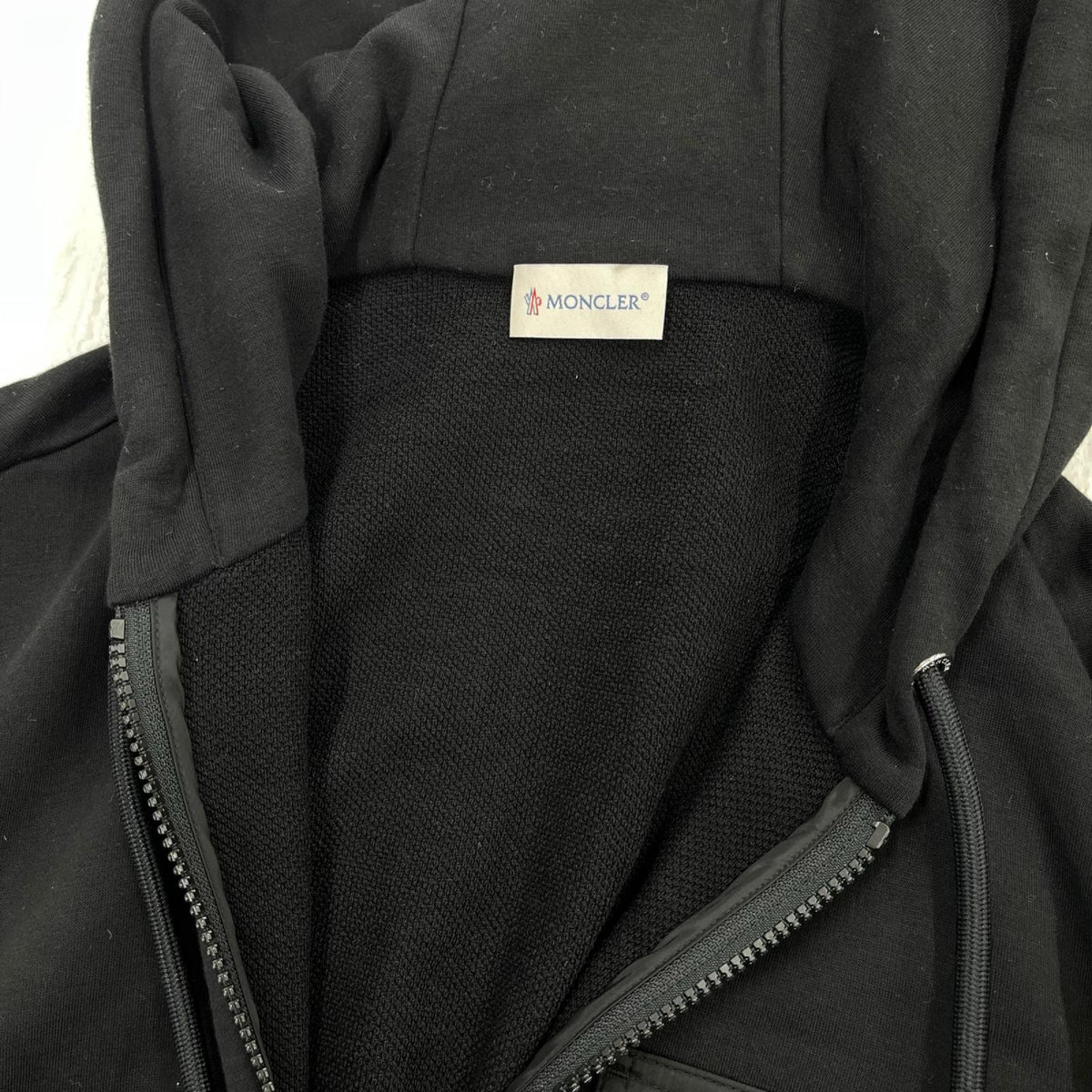 パーカー FELPA APERTA CON ZIP UP HOODIE M ブラック