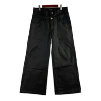 デニムパンツ asapmode Waxed Stacked Pants L ブラック