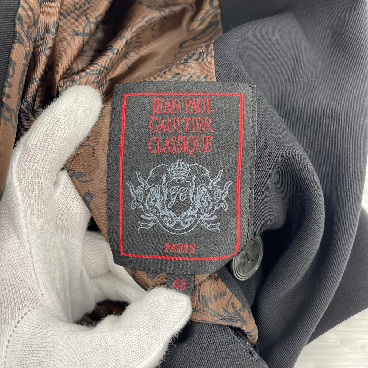 ジャケット JEAN PAUL GAULTIER コート (40) 40 ブラック