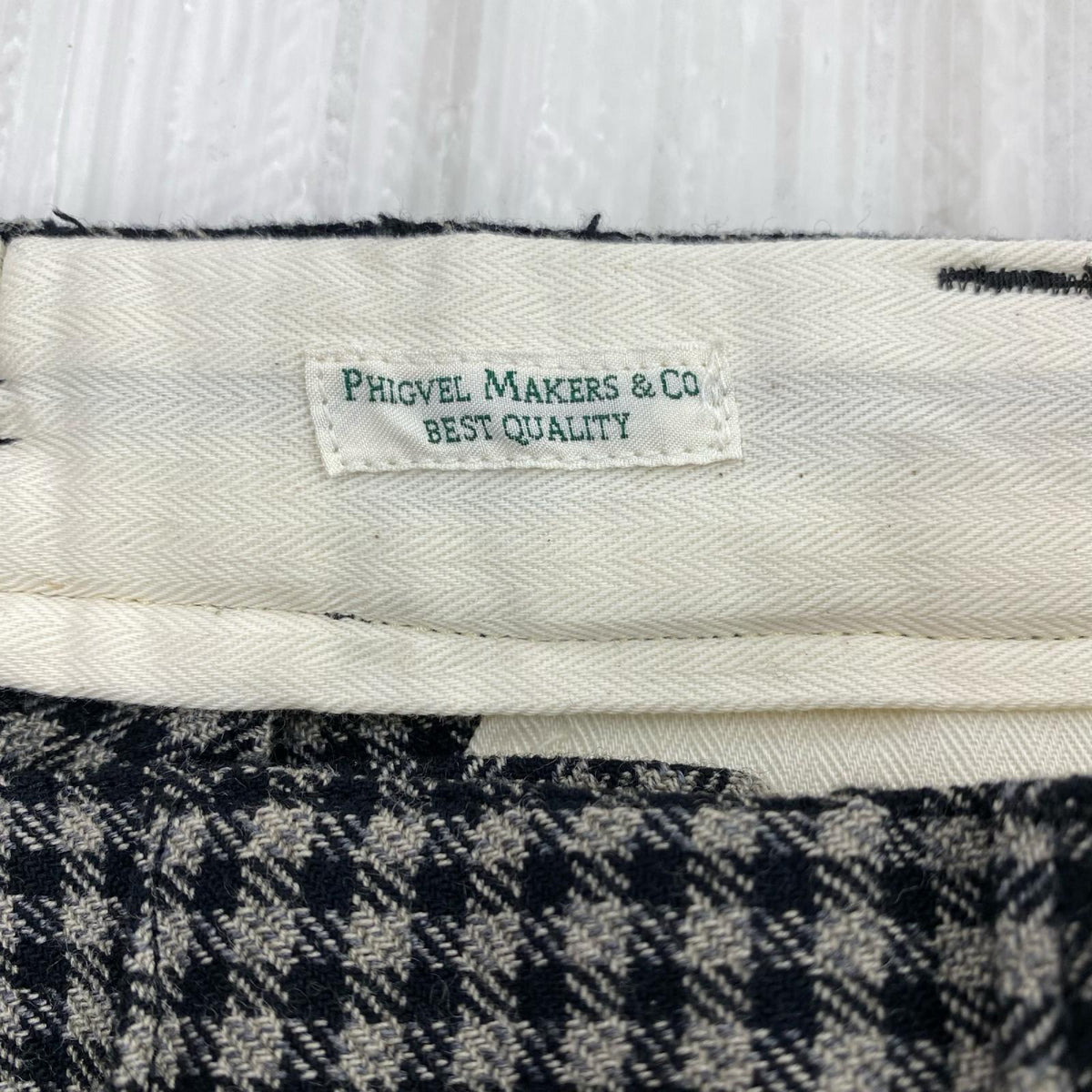 パンツ PHIGVEL 23AW WORKDAY TROUSERS 2 黒グレー PMAQ-PT09 2 ブラック