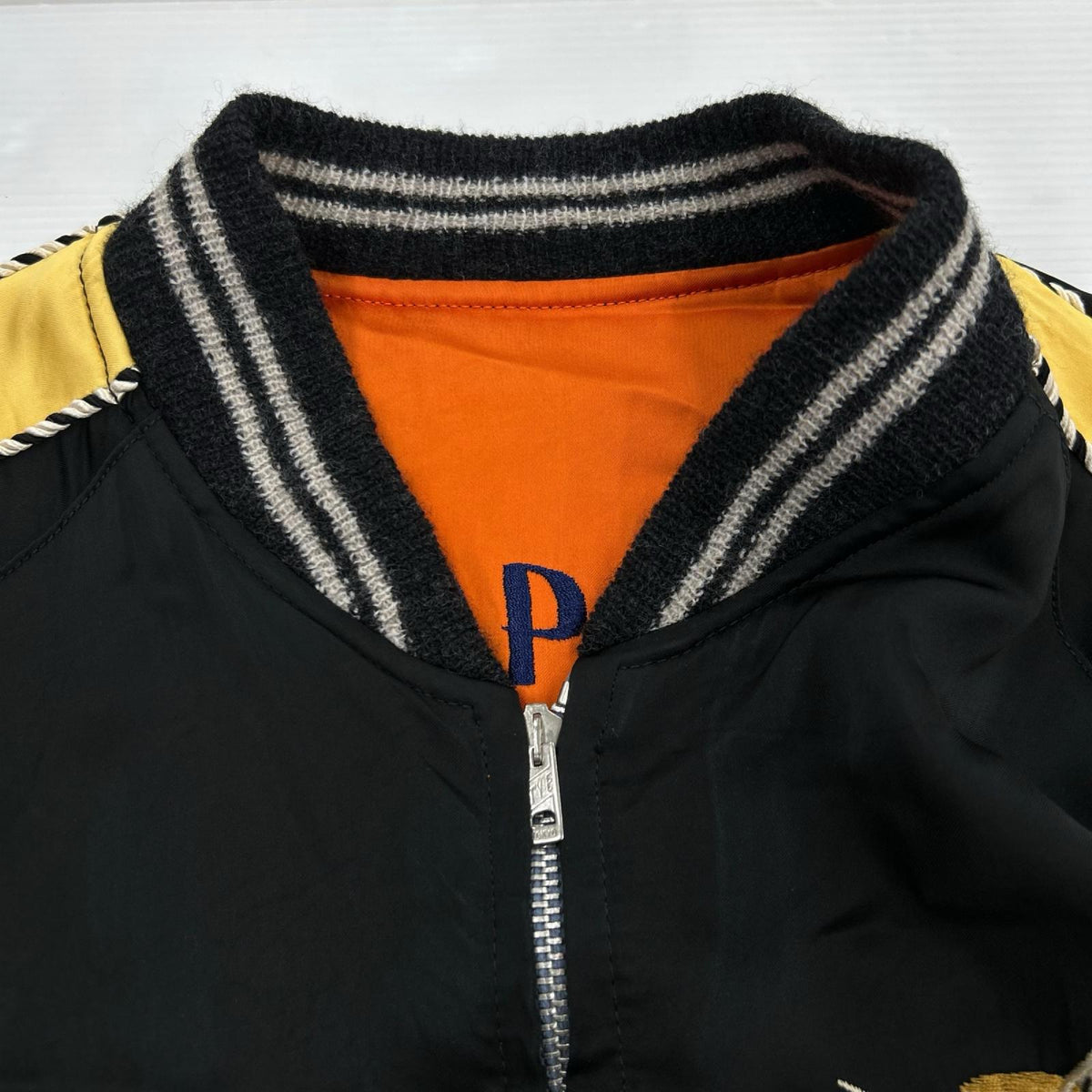 ジャケット 東洋エンタープライズ 港商 SPECIAL EDITION "TIGER HEAD×ROARING TIGER リバーシブルスカジャン