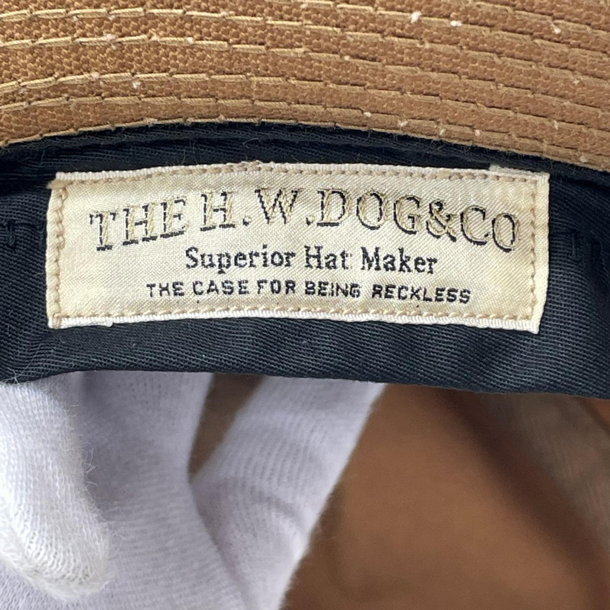 ハット THE H.W.DOG&CO. 中折れハット 40 ブラウン 40 ブラウン