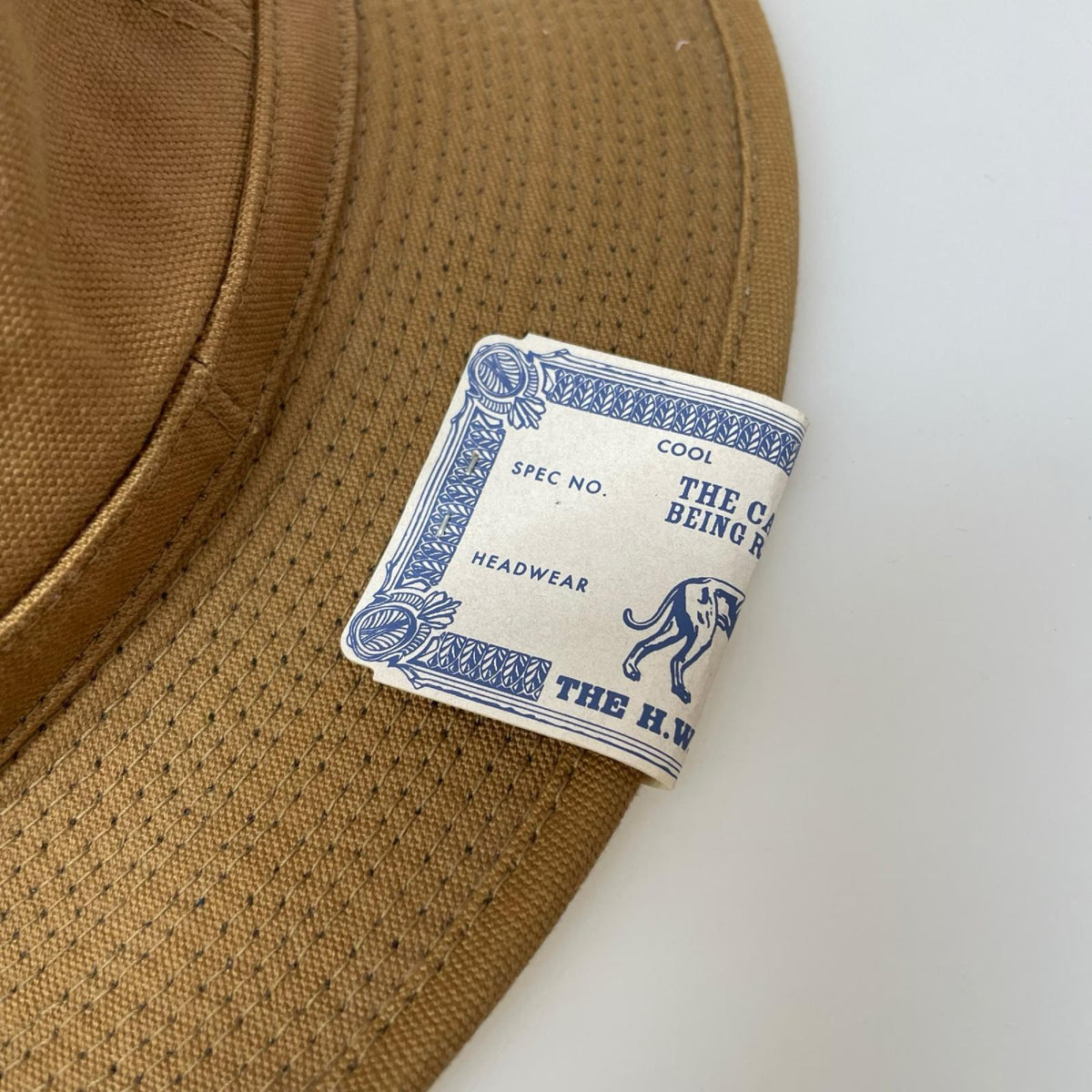 ハット THE H.W.DOG&CO. 中折れハット 40 ブラウン 40 ブラウン