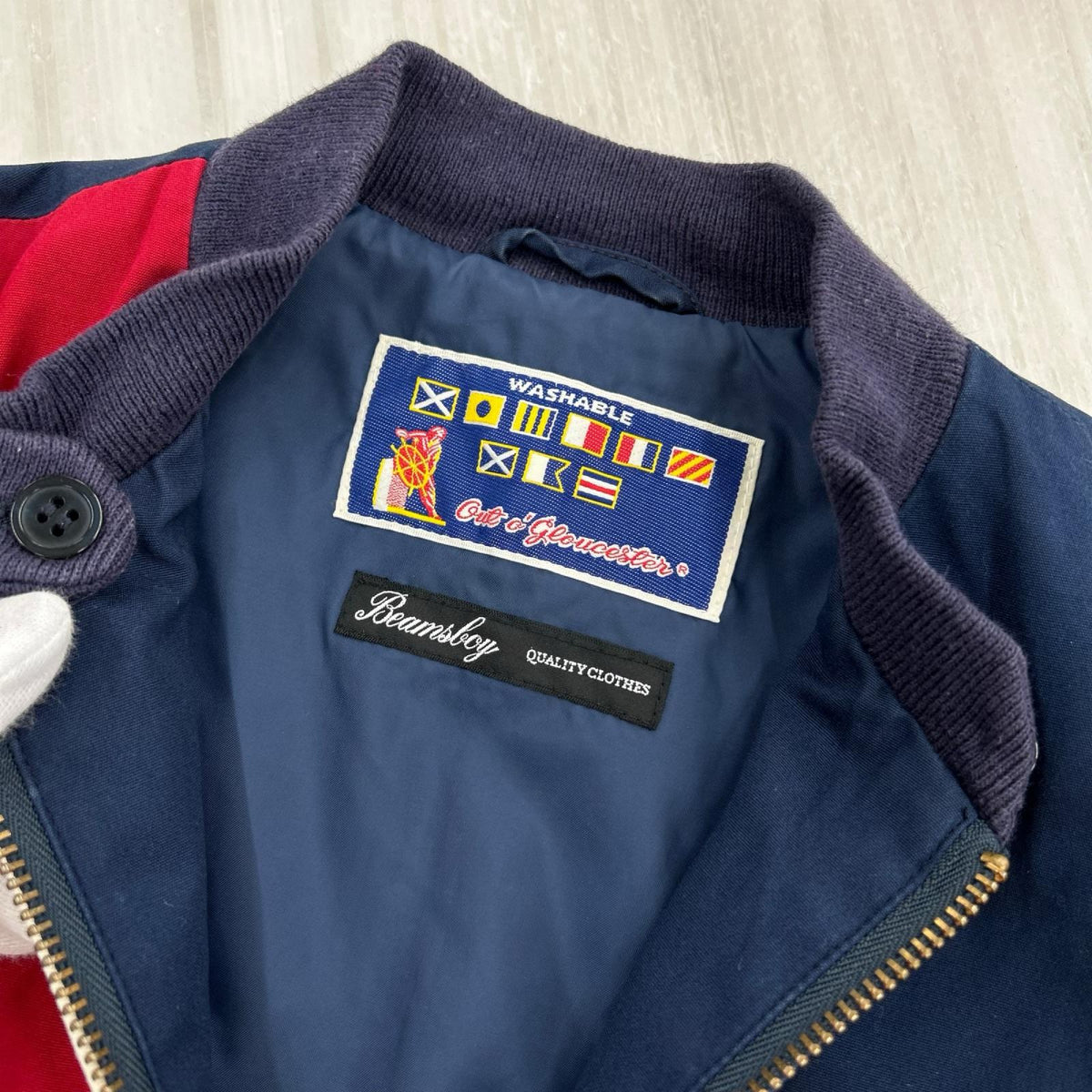 ジャケット × BEAMS BOY NVY ネイビー