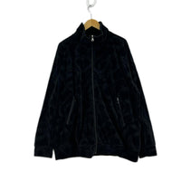 ジャケット CALEE JQ VELOUR JACKET SNAKE PATTERN L ブラック L ブラック