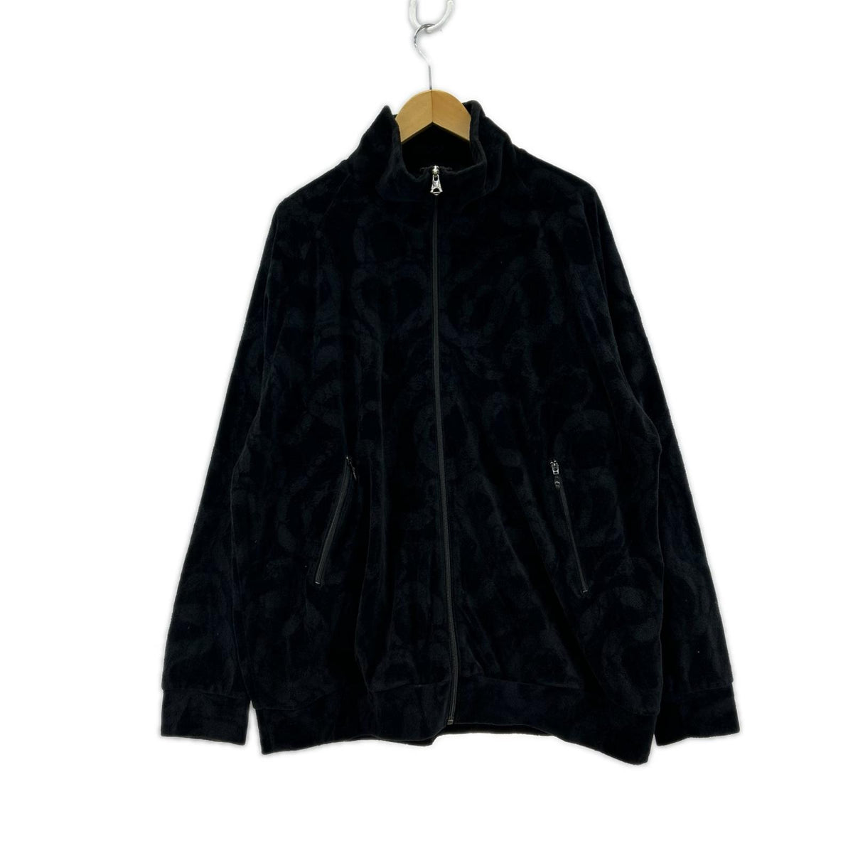 ジャケット CALEE JQ VELOUR JACKET SNAKE PATTERN L ブラック L ブラック
