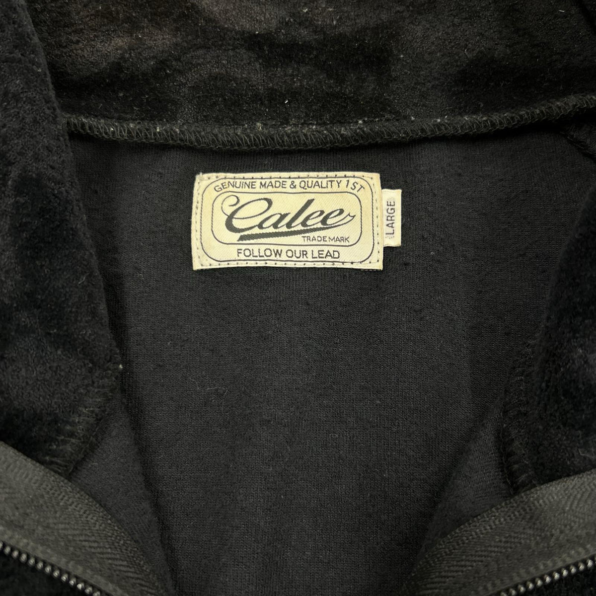 ジャケット CALEE JQ VELOUR JACKET SNAKE PATTERN L ブラック L ブラック