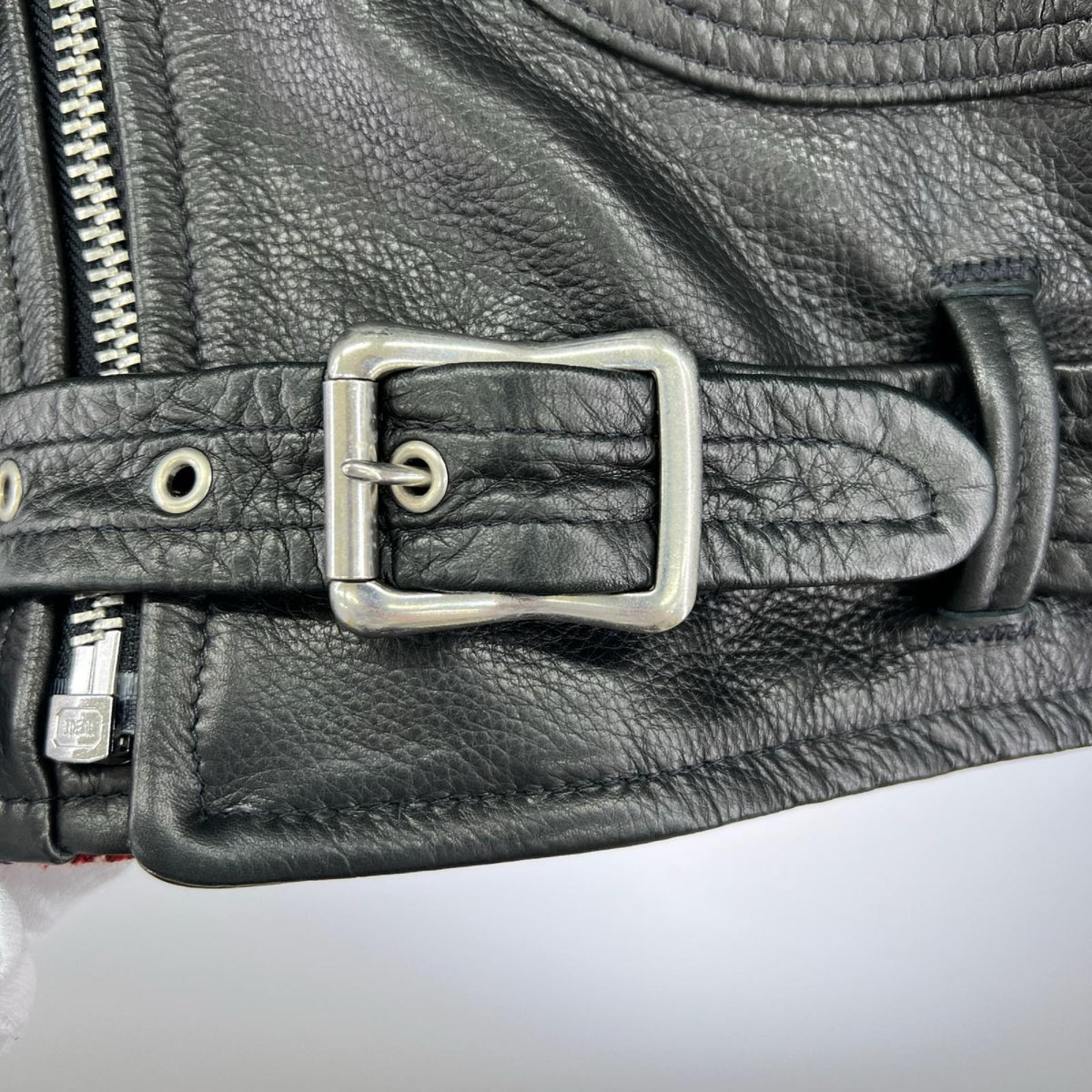 レザージャケット 528US COW NEW NAKED D-POCKET RIDERS 40 ブラック