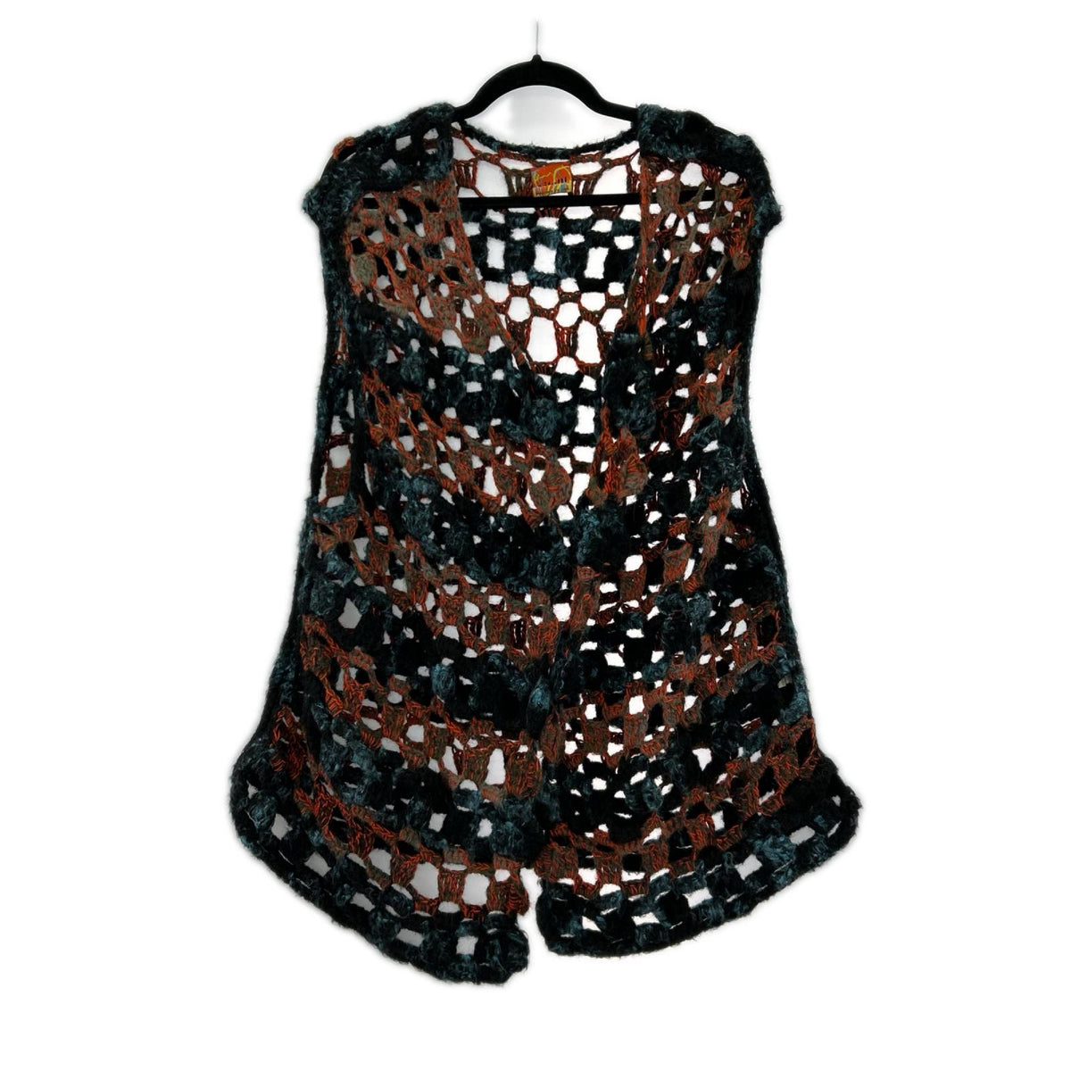 ニット vitelli クロシェニットベスト