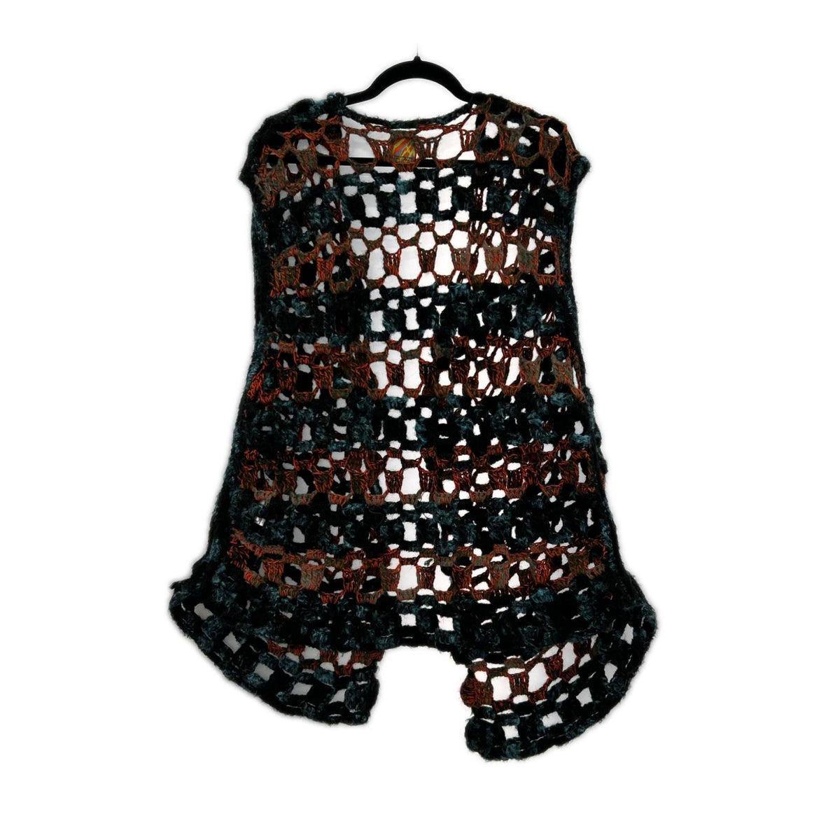 ニット vitelli クロシェニットベスト