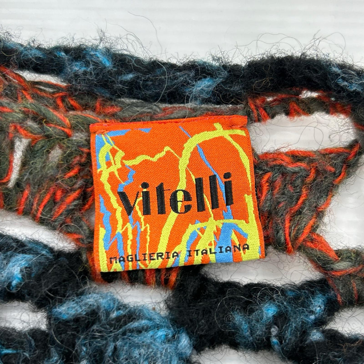 ニット vitelli クロシェニットベスト