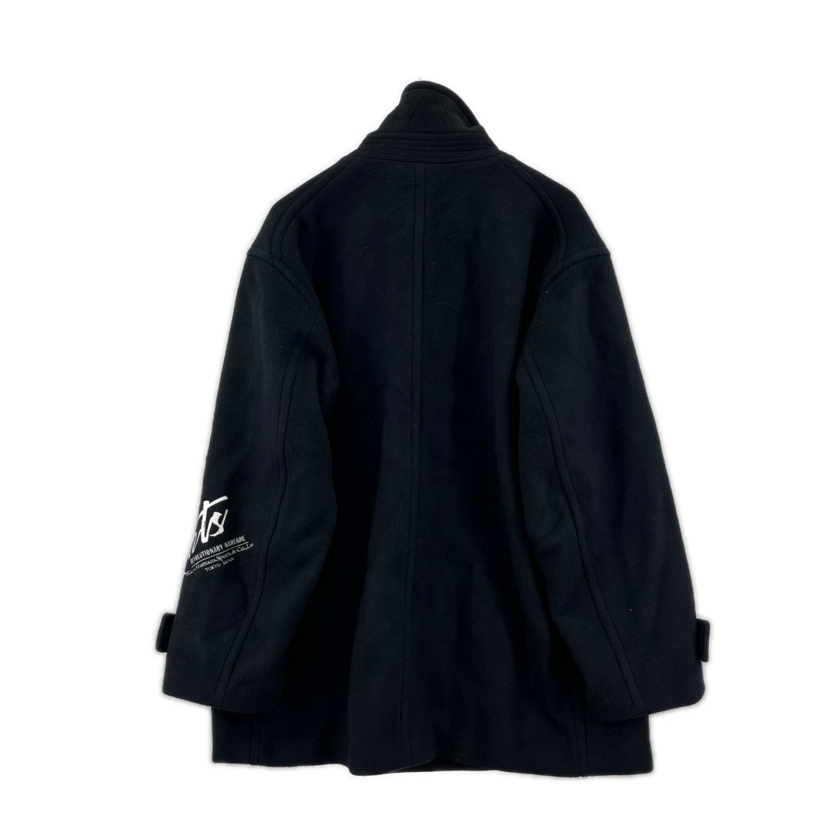 ジャケット 25AW P-COAT EMBROIDERY 黒 (L) L ブラック