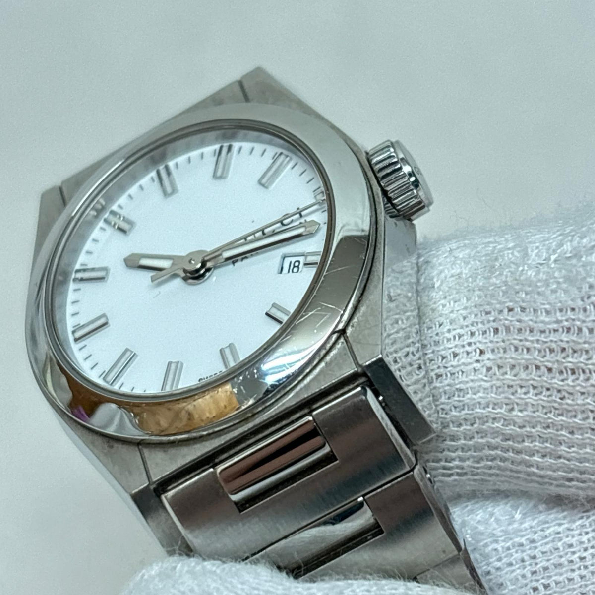 グッチ/パンテオン/115.5/電池交換済み レディースQZ 115.5 GUCCI 腕時計