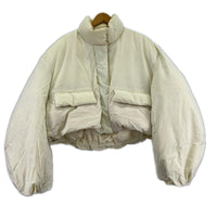 ダウンジャケット CLANE BALLOON SHORT DOWN JACKET size1 ホワイト