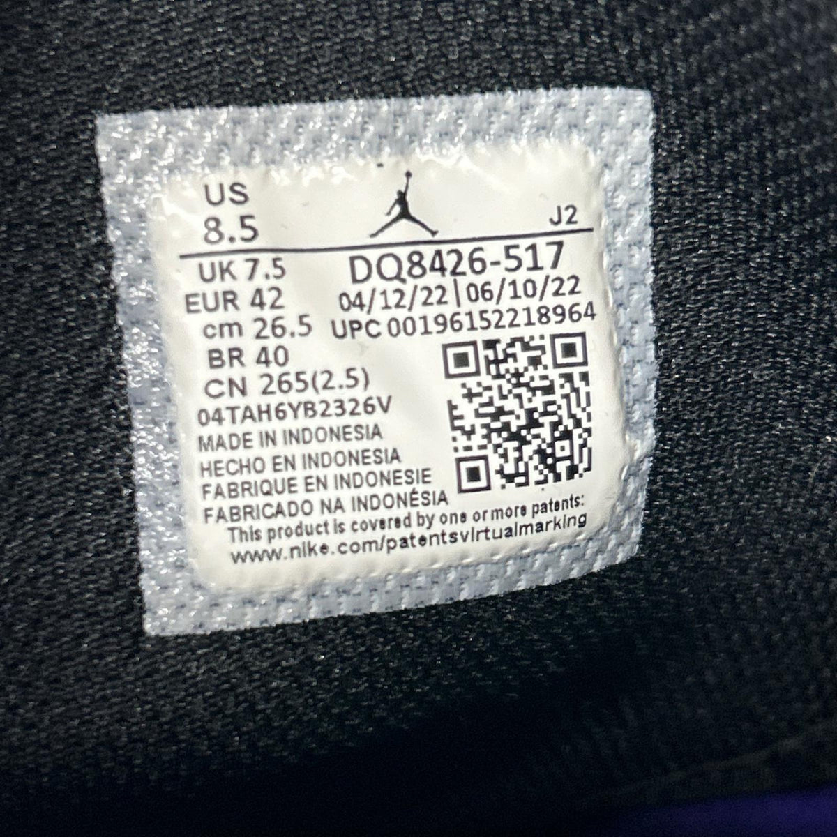 スニーカー AIR JORDAN 1 MID/26.5/DQ8426-517 26.5cm (US8 1/2 UK8 EU43) マルチカラー