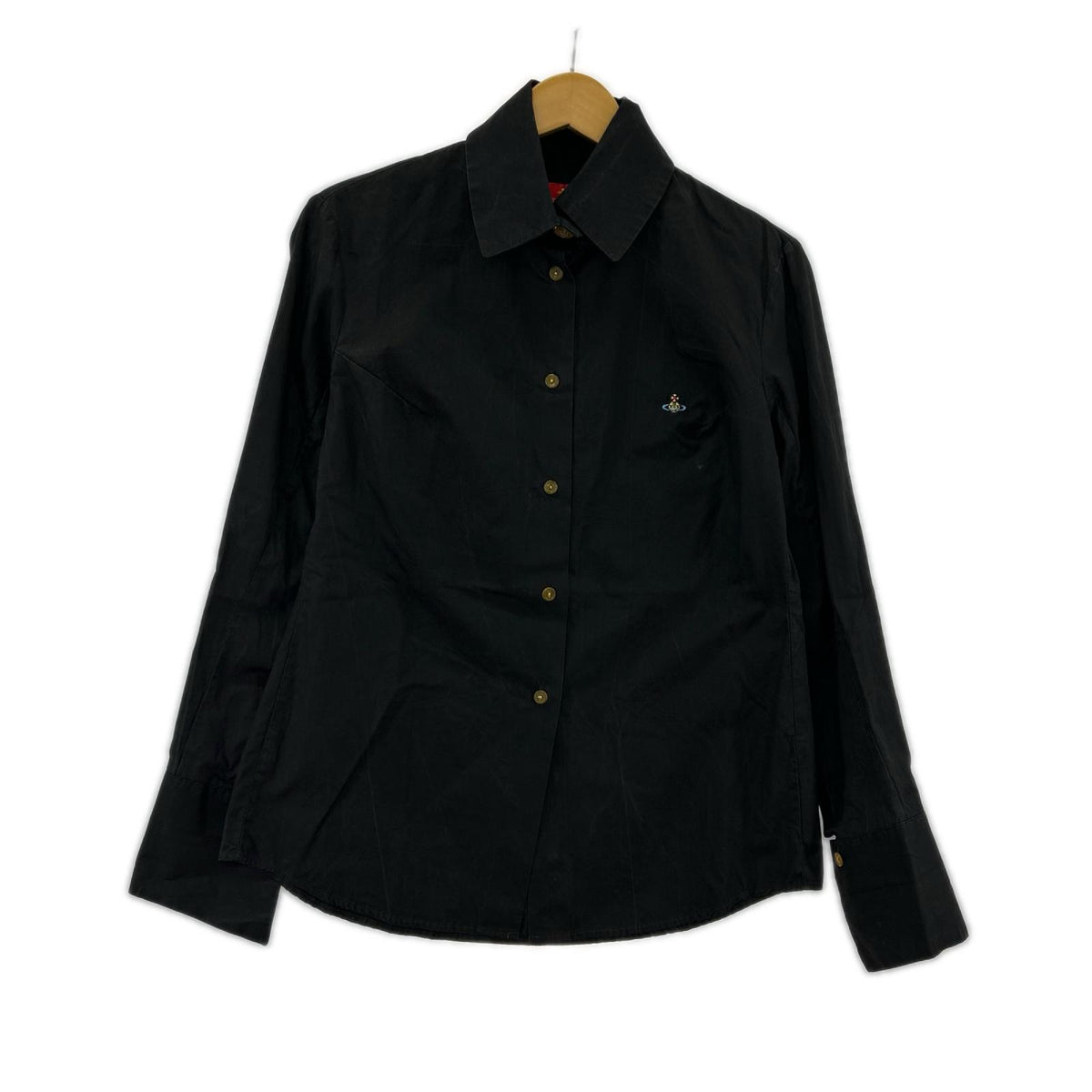 長袖シャツ 6116M BLACK ブラック