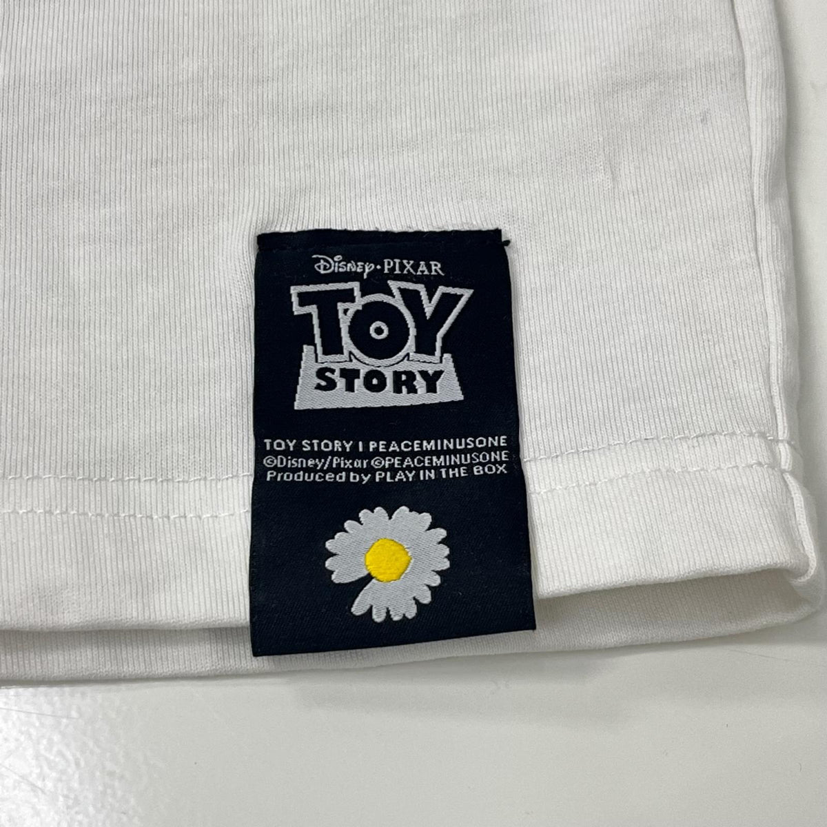半袖シャツ PEACEMINUSONE ×TOY STORY T-SHIRT 05 S WHT S ホワイト