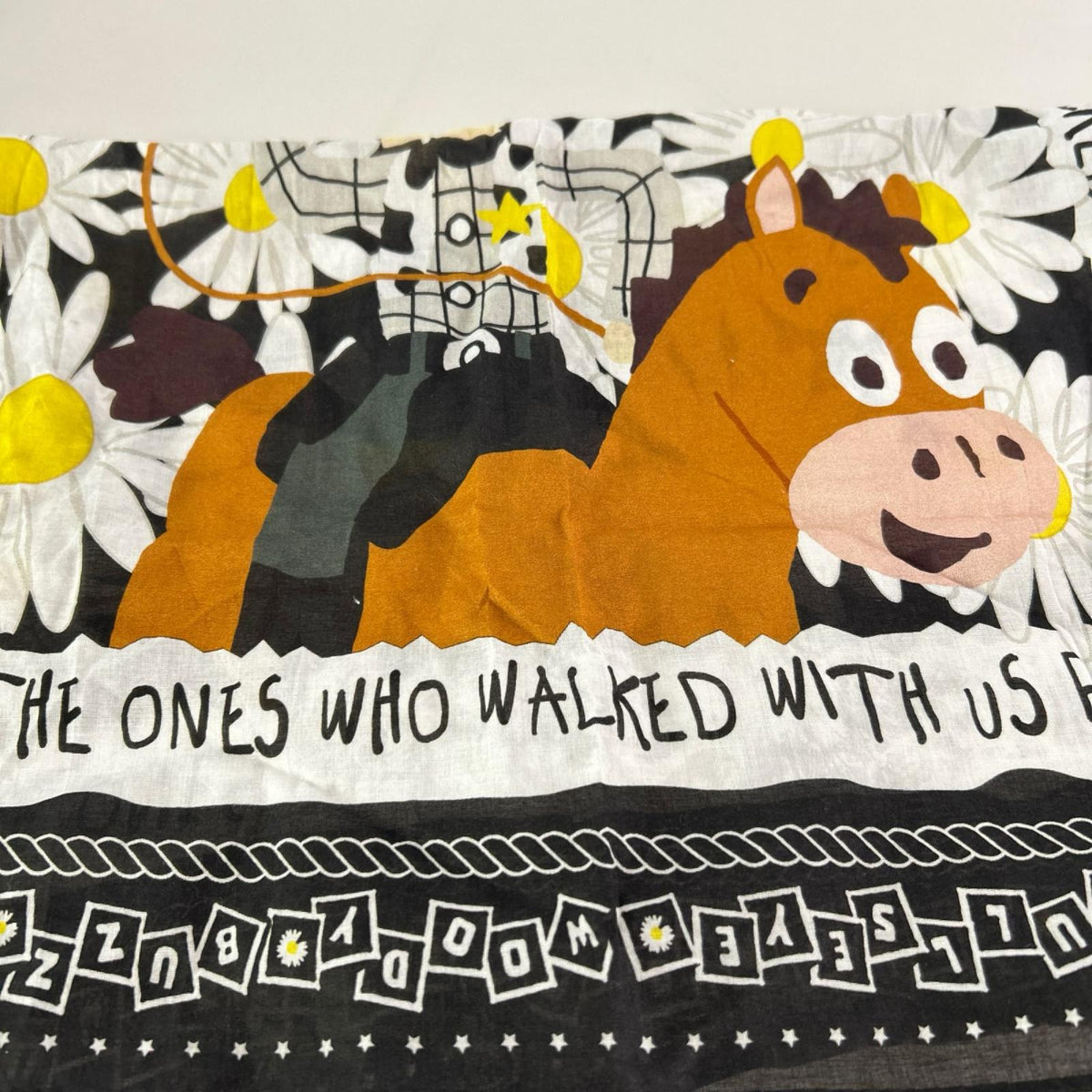 その他アクセサリー PEACEMINUSONE ×TOY STORY SCARF 01 COTTON ブラック