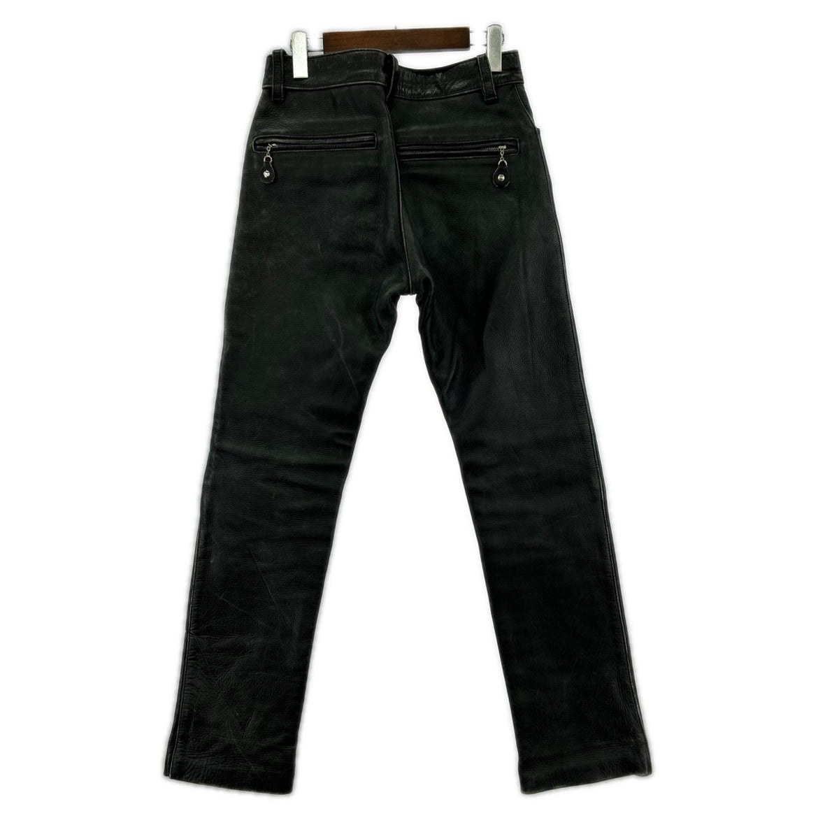 パンツ SV.STONE レザーパンツ BLK W29 29 ブラック