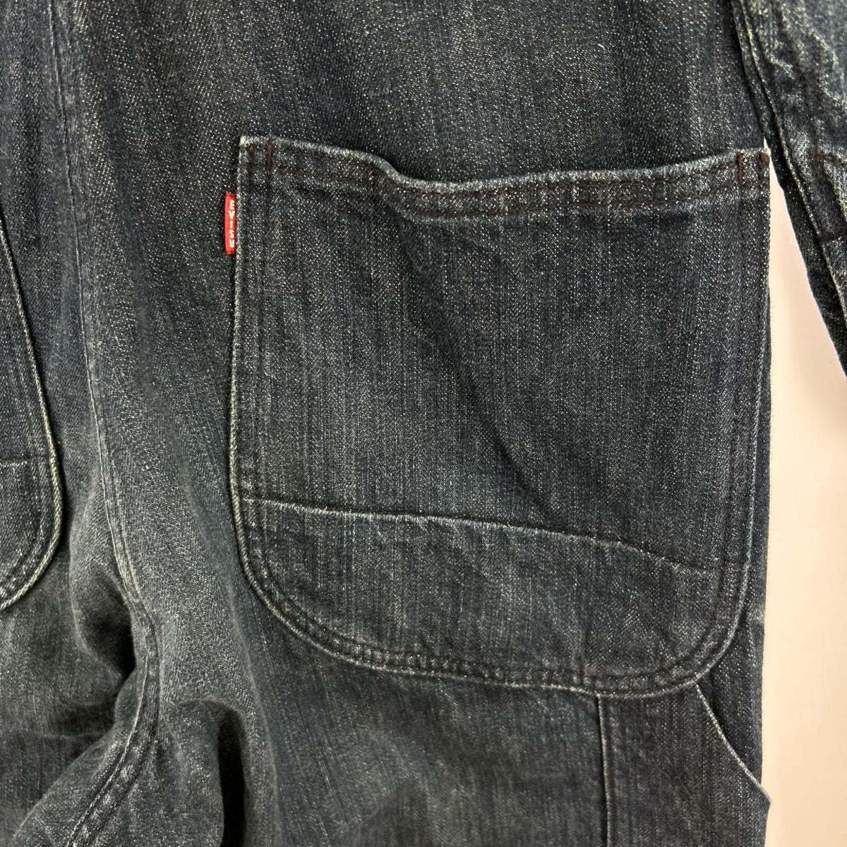 オーバーオール EVISU 道楽 デニムジャンプスーツ インディゴ 40