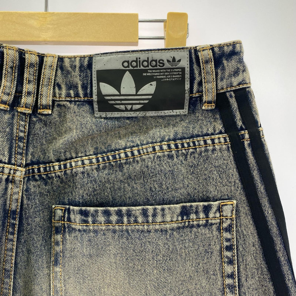 デニムパンツ adidas M DENIM JEANS デニムパンツ 31 ネイビー