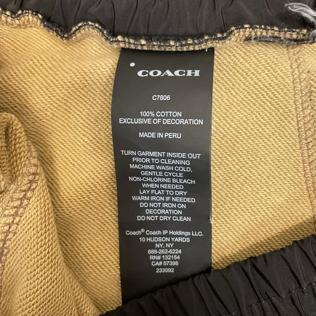 COACH シグネチャー ジョガーパンツ M