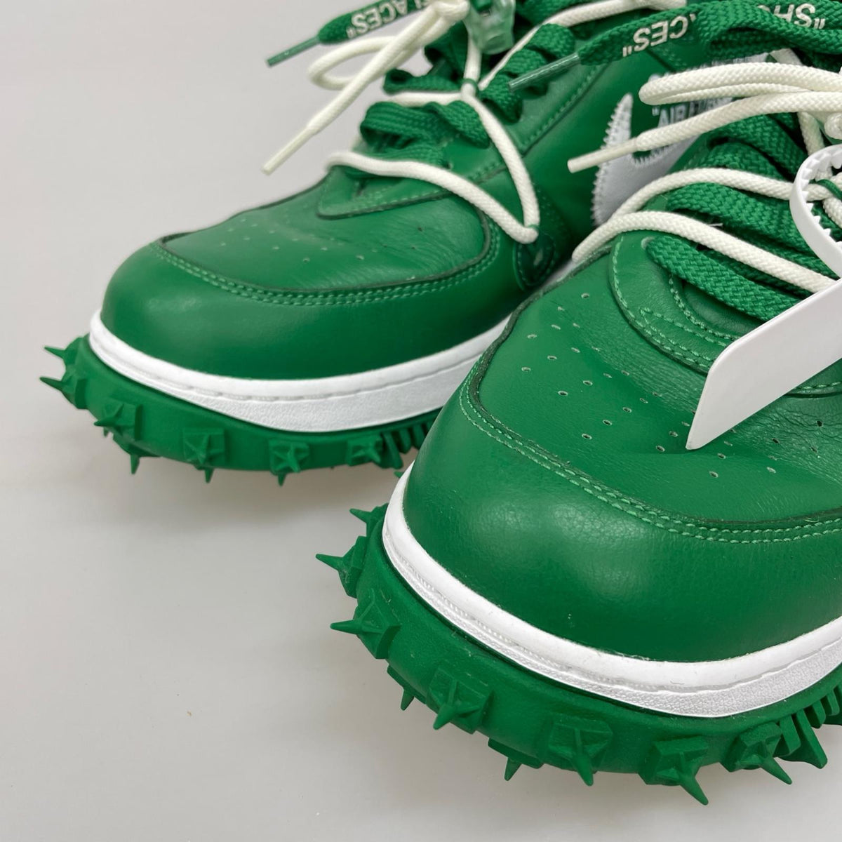 スニーカー NIKE ×Off-White Air Force 1 Mid SP 緑 28.5cm (US10 1/2 UK10 EU47) グリーン