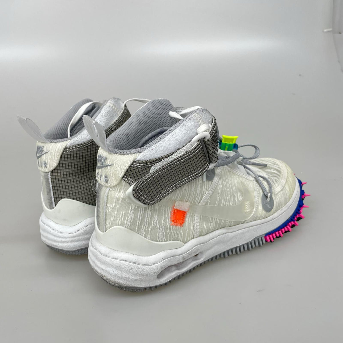 スニーカー NIKE ×Off-White Air Force 1 Mid 白 26.5cm (US8 1/2 UK8 EU43) ホワイト