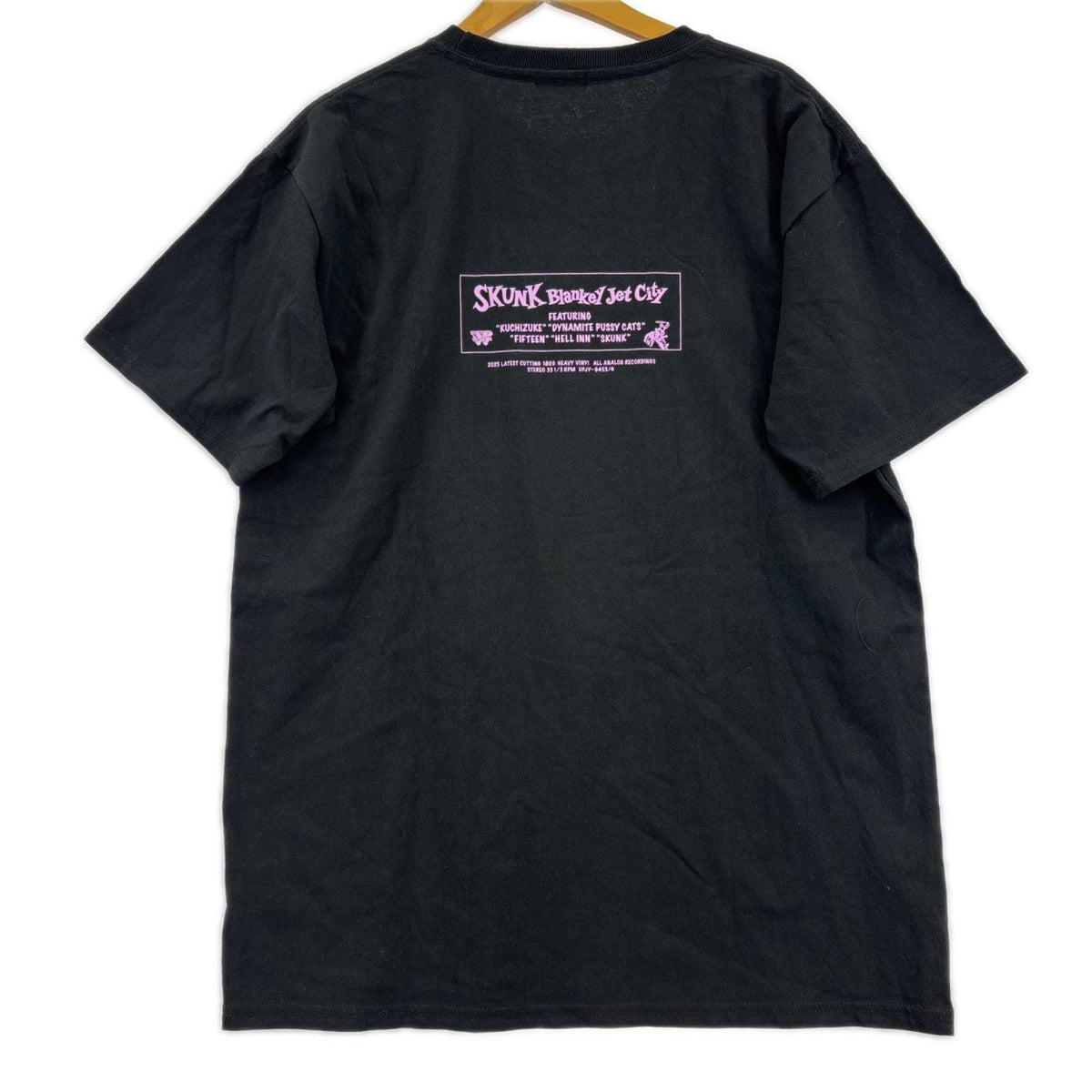 半袖Tシャツ SKUNK BLANKEY JET CITY ブラック ブラック