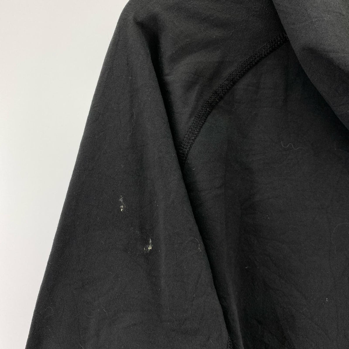 ジャケット ジップアップ 黒 (S) S ブラック