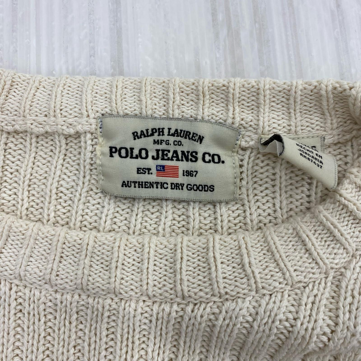 ニット 00S JEANS ベージュ (XXL) ホワイト