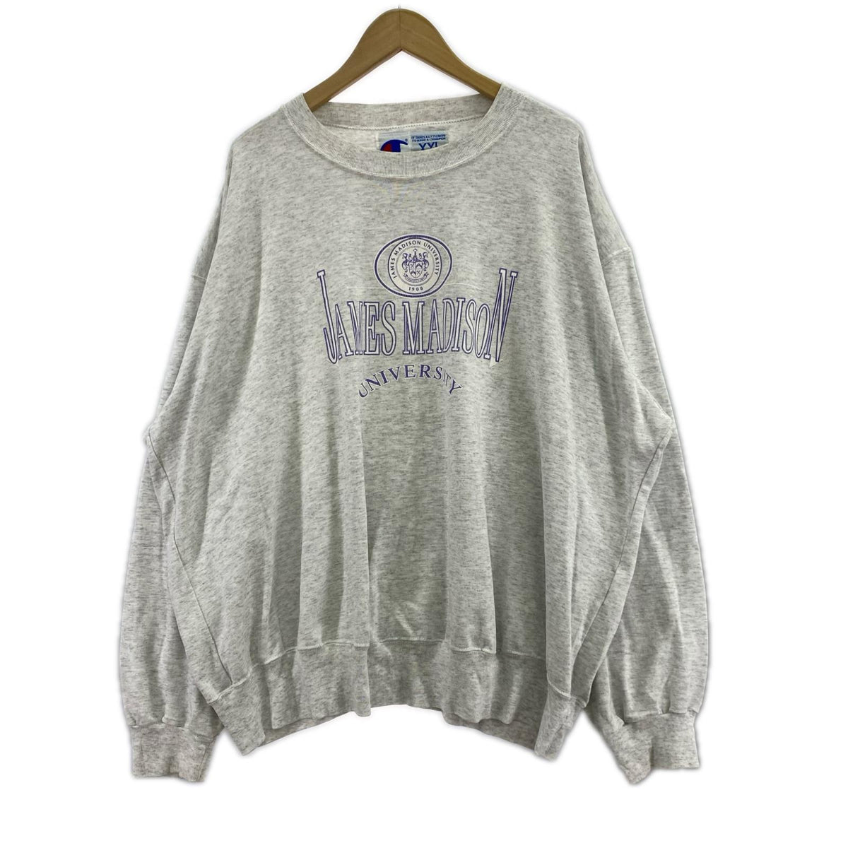 スウェット 90S USA製 カレッジロゴ グレー (XXL) グレー